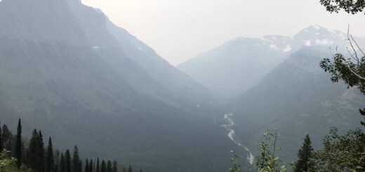 Going-to-the-sun road at Glacier National Park