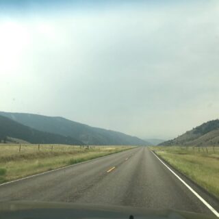 driving in western montana