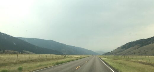 driving in western montana