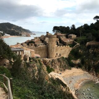 Castle in Tossa de Mar, Spain