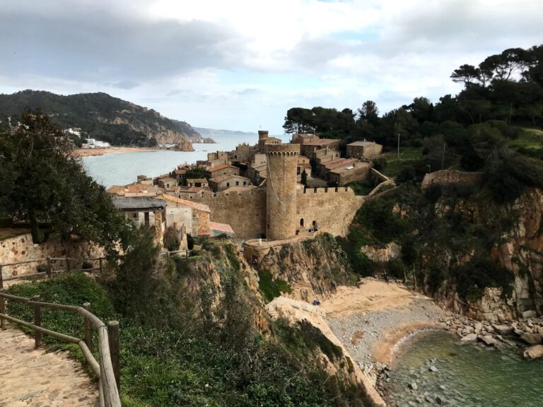 Castle in Tossa de Mar, Spain