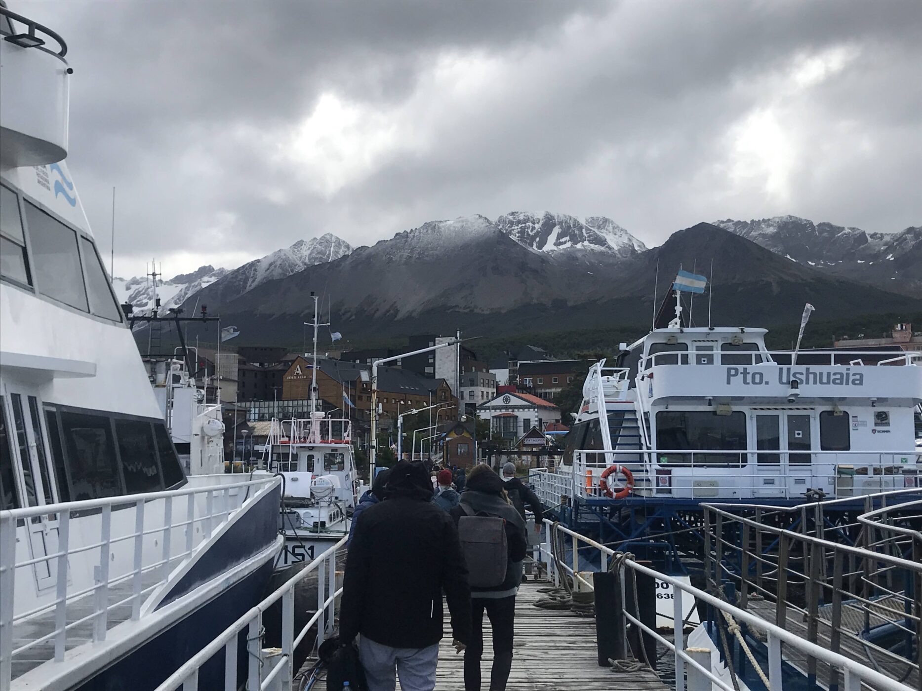 Ushuaia - Downtown Boat Dock