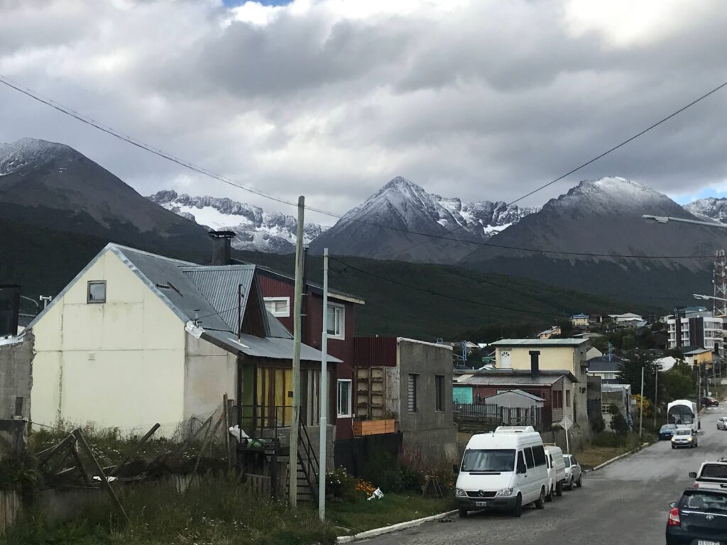 Ushuaia - Mountains in Background