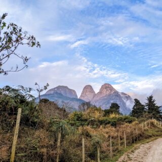 Tres picos at twilight