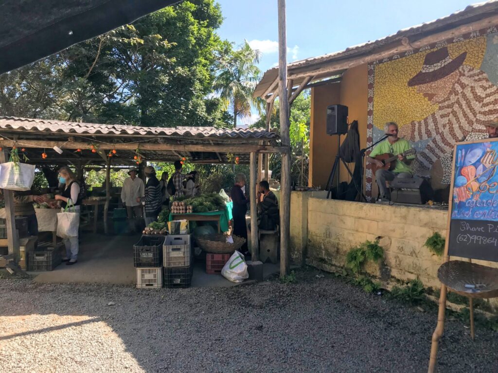 live music at farmers market